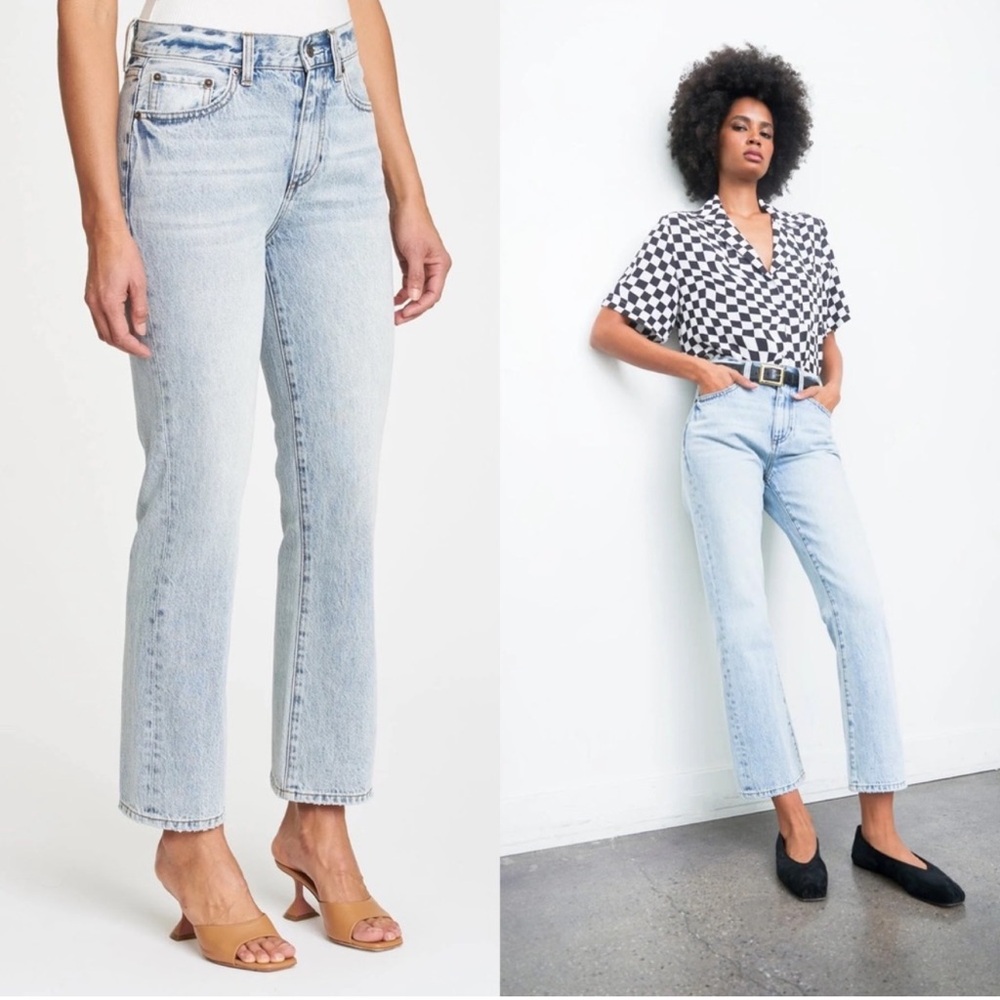 Pistola Lennon High Rise Cropped Jeans